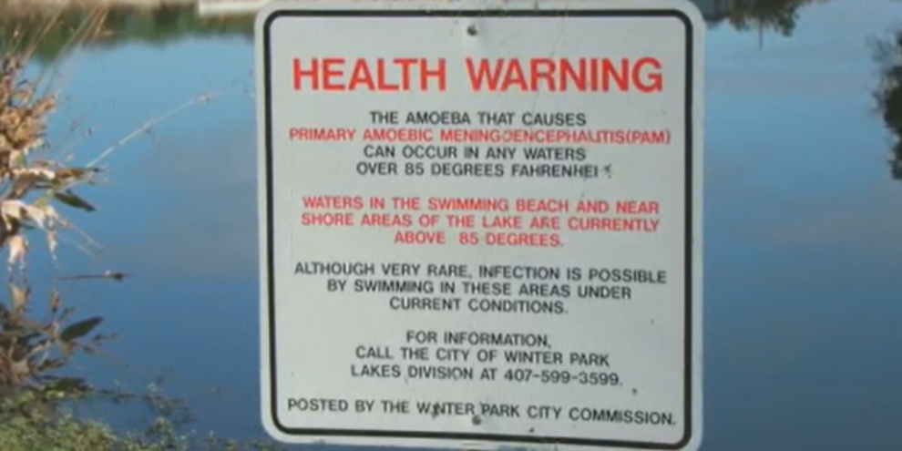 Health Officials Issue Brain-Eating Amoeba Warning