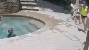 Son Saves Mom from Falling Tree with Quick Warning