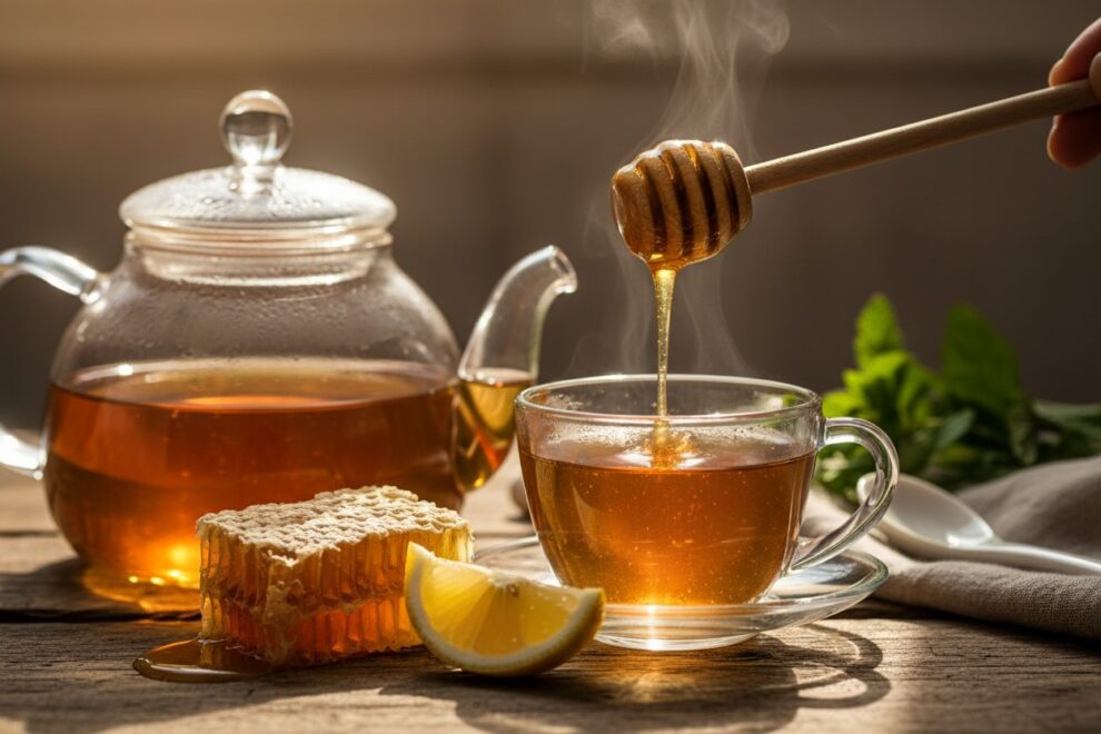 Honey in Tea Benefits: Reported Health Effects and Science
